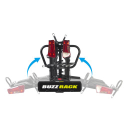 E-Scorpion PRO 2 porte-vélo pliable 2 vélos électriques