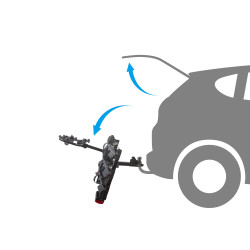 E-Scorpion LITE 3 porte-vélo pliable 3 vélos électriques