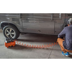 Set mit 5 Zubehörteilen Kompressor