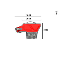 Gilet de sauvetage pour chiens taille S