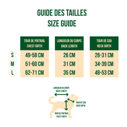 Gilet de sauvetage pour chiens taille L