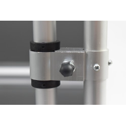 Cage pour chien tube alu rond taille XL 90x68x65