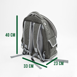 Sac à dos de transport avec bulle chien/chat