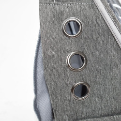 Sac à dos de transport avec bulle chien/chat