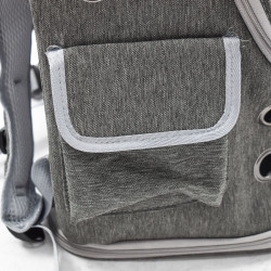 Sac à dos de transport avec bulle chien/chat