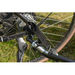 Zusammenklappbarer Fahrradanhänger