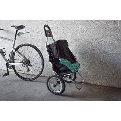 Einkaufswagen für das Fahrrad