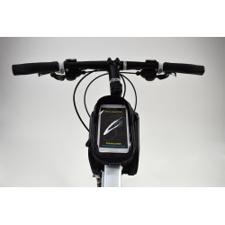 Bolsas de bicicleta con soporte para smartphone