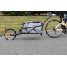 REMORQUE 1 ROUE SUSPENDUE + SAC