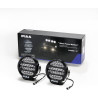 PIAA DKX595E Coppia di luci LED ausiliarie 23,4cm/ 9" – Luce bianca 5500K – Lunga portata potente – 4x4 / SUV