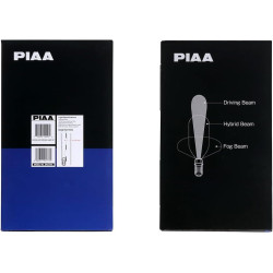 PIAA DKX595E Paire de feux LED auxiliaires 23,4cm/ 9" – Lumière blanche 5500K – Longue portée puissante – 4x4 / SUV