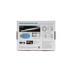 PIAA DKW539E Coppia di luci ausiliarie LED bianche 3,5" (10,1 cm) – 6000K – Illuminazione a lungo raggio – Auto / 4x4 / Moto