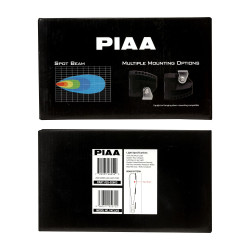 PIAA DKCL203 Par de luces LED auxiliares cuadradas 5600K (8,1 × 6,0 × 5,8 cm) - Arnés estrecho - Auto / Moto / Off-road