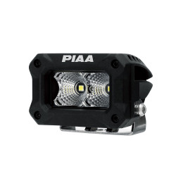 PIAA DKCL209 Paire de feux LED auxiliaires carrés 5600K (8,1 × 6,0 × 5,8 cm) – Faisceau large – Auto / Moto / Off-road