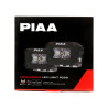 PIAA DKCL209 Par de luces LED auxiliares cuadradas 5600K (8,1 × 6,0 × 5,8 cm) - Haz ancho - Auto / Moto / Off-road