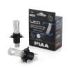 Coppia di lampadine LED conversione per fari H4 6600K/18W