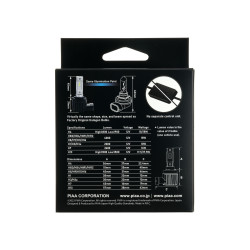 Coppia di lampadine LED conversione per fari H4 6600K/18W