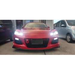 PIAA LEH171E Paar LED-Glühbirnen Umbau für Scheinwerfer HB3/HB4/HIR1/HIR2 6600K/18W