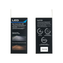 PIAA LEH172E Paar LED-lampen conversie voor H11/H8/H9/H16-koplampen 6600K/18W