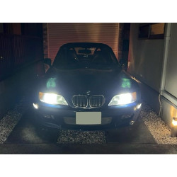 PIAA LEH231 Paar LED-Umbaulampen für Scheinwerfer HB3/HB4/HIR1/HIR2 6000K/34W