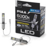 PIAA LEH263 Paire d'ampoules LED conversion pour phares H1 6000K/11W