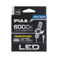 PIAA LEH264 Paar LED-lampen conversie voor H3 koplampen 6000K/11W