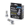 PIAA LEH265 Paar LED-lampen conversie voor H7-koplampen 6000K/12W
