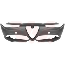 Pare-choc avant en primer veloce sans trous pour parkcontrol