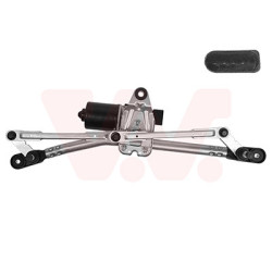 Tringlerie essuie glace avec moteur avec tiges d entrainement