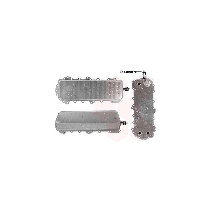 Radiateur huile pour moteur