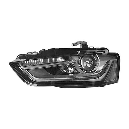 Phare double avant gauche bi-xenon d3s-h7 avec projecteurs directionnels