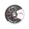 Protection disque frein arrière droit pour diamètre du disque de frein [mm]  310 pas 4x4