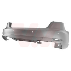 Pare-choc arrière s-line (pour véhicule 5 portes)  4 trous pour parkcontrol