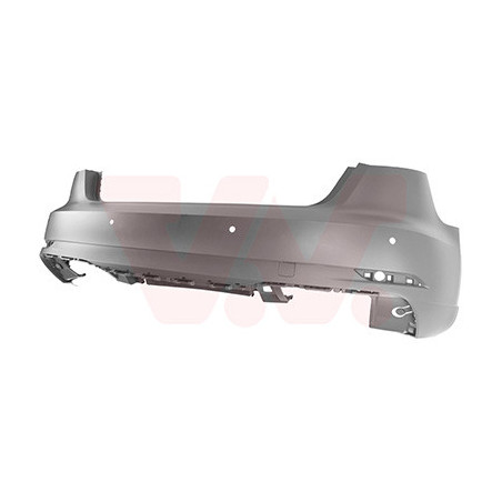 Pare-choc arrière s-line (pour véhicule 5 portes)  4 trous pour parkcontrol