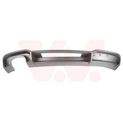 Spoiler inférieur s-line avec découpe pour double échappement gauche gris