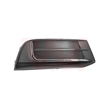 Grille prise d'air inférieure droite ambiente -a.b. noir-chrome pas s-line