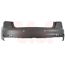 Pare-choc arrière en primer sedan berline  4 trous pour parkcontrol pas s-line