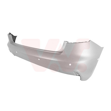 Pare-choc arrière en primer  6 trous pour parkassist pas s-line