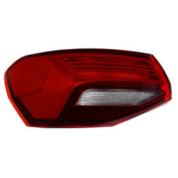 Feu arrière gauche sans partie électrique partie extérieure