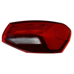 Feu arrière droit sans partie électrique partie extérieure