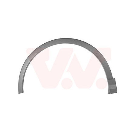 Moulure arc de roue avant gauche