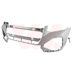 Pare-choc avant en primer 21  avec trous pour gicleur lave-phares avec trous pour parkcontrol