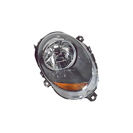 Phare droit avec clignotant 19  h4 clignoteur orange moteur inclus