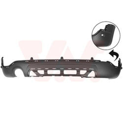 Spoiler inférieur 21  avec trous pour parkcontrol pas jcw