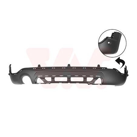 Spoiler inférieur 21  avec trous pour parkcontrol pas jcw