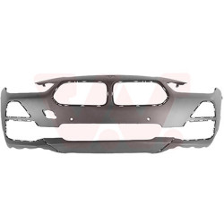 Pare-choc avant en primer basic  2 trous pour parkcontrol pour véhicules avec parkassist pour véhicules sans parkassist sans t