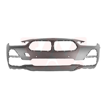 Pare-choc avant en primer basic  2 trous pour parkcontrol pour véhicules avec parkassist pour véhicules sans parkassist sans t