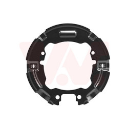 Protection disque frein arrière gauche ou droit pour diamètre du disque de frein [mm]  185