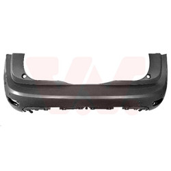 Pare-choc arrière en primer avec trous pour parkassist