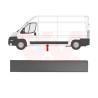Moulure laterale gauche aussi pour véhicules avec porte latérale empattement court  2950mm gris foncé